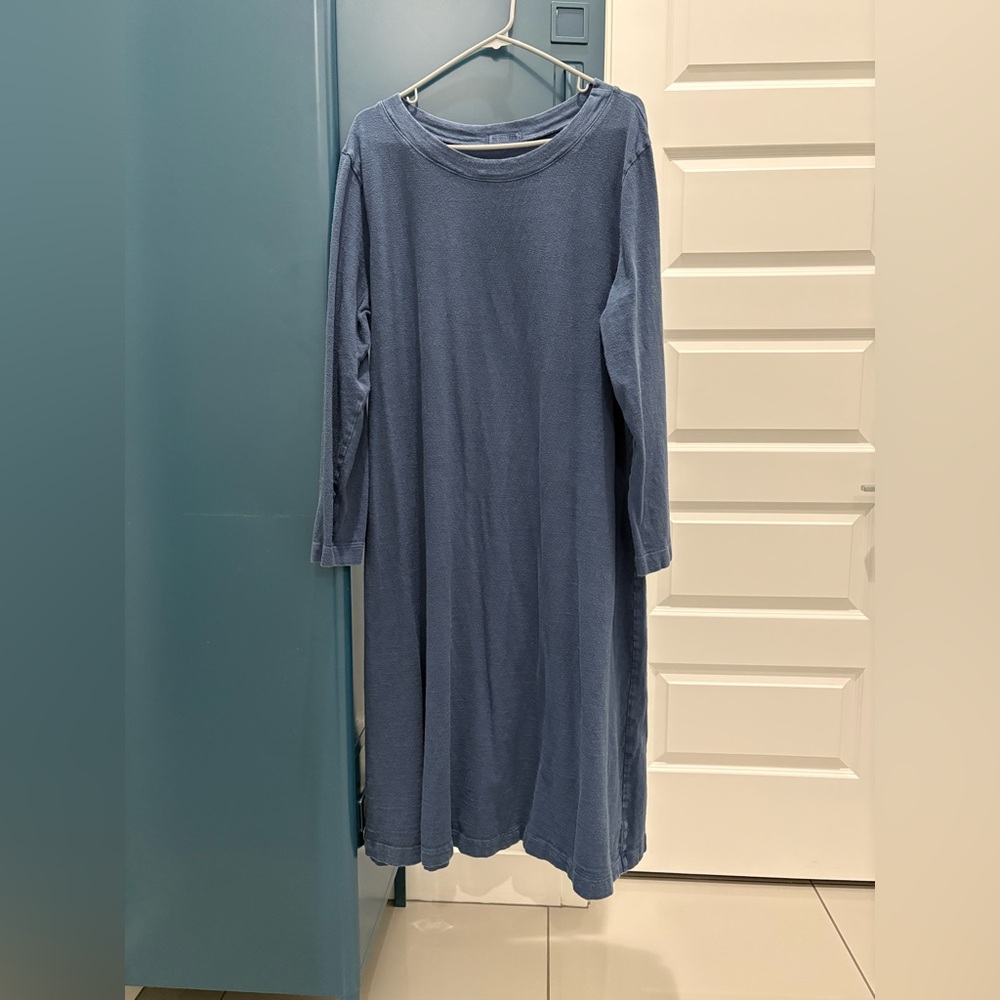 CP Shades Sara Slub Knit Dress Midnight